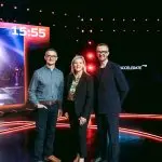 Event space prepared for the Darktrace SKO 2025 keynote broadcast with David Meade, highlighting AI innovations. | David Meade Events