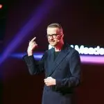 David Meade, Motivational Keynote Speaker for Darktrace SKO. Los Angeles, USA. | David Meade Events