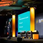 Emcee and host, David Meade at Relativity Fest 2025, Chicago USA