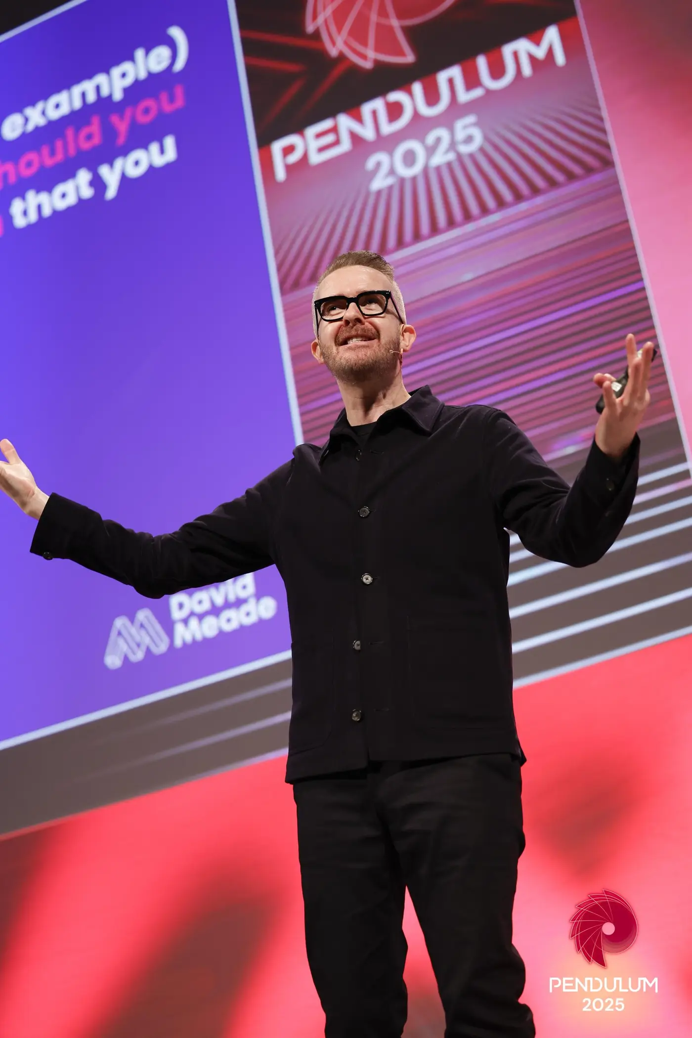 David Meade, Keynote Speaker for Pendulum Summit 2025. Dublin, Ireland. McCabe Photography | David Meade Events