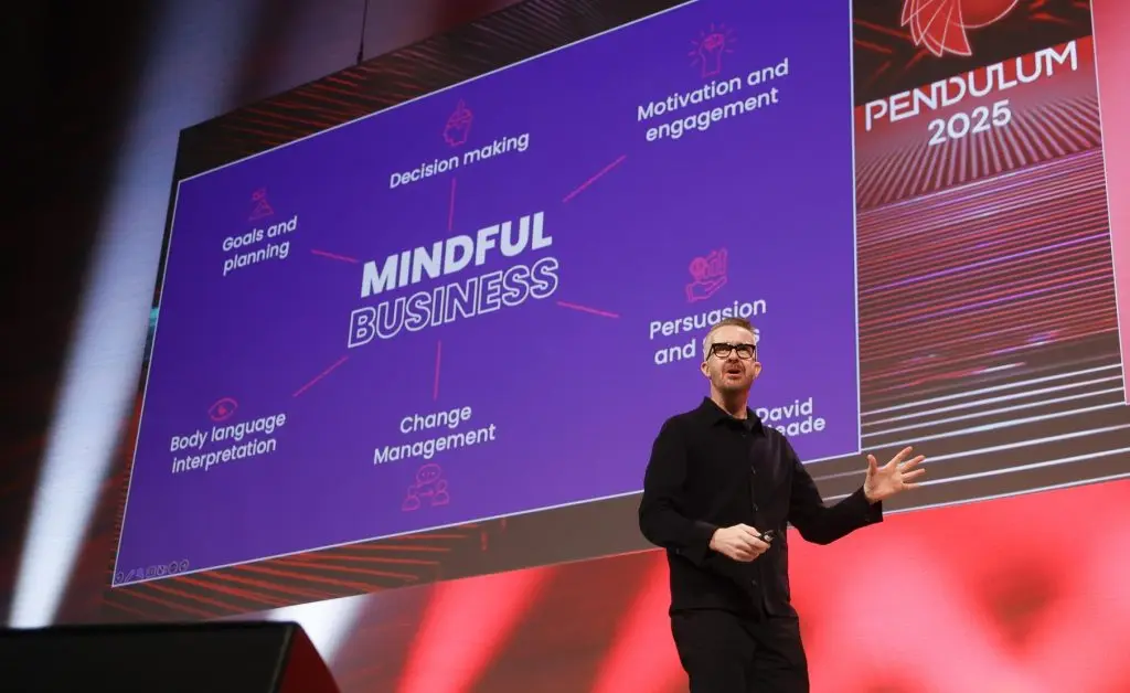 David Meade, Motivational Keynote Speaker at Pendulum Summit 2025. Dublin, Ireland | David Meade Events