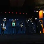Emcee and host, David Meade on stage at Relativity Fest 2025, Chicago, USA.