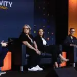 MC and corporate panel host, David Meade at Relativity Fest 2025, Chicago USA