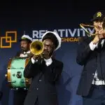 Emcee and host, David Meade on stage at Relativity Fest 2025, Chicago
