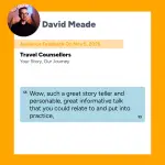 Closing Keynote Feedback from Travel Counsellors Annual Conference 2025, Liverpool U.K. | David Meade Events