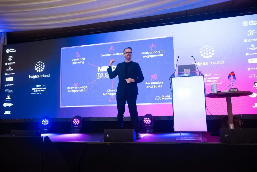 David Meade, Keynote Speaker at MPI Insights Ireland 2025, Co.Kildare, Ireland | David Meade Events
