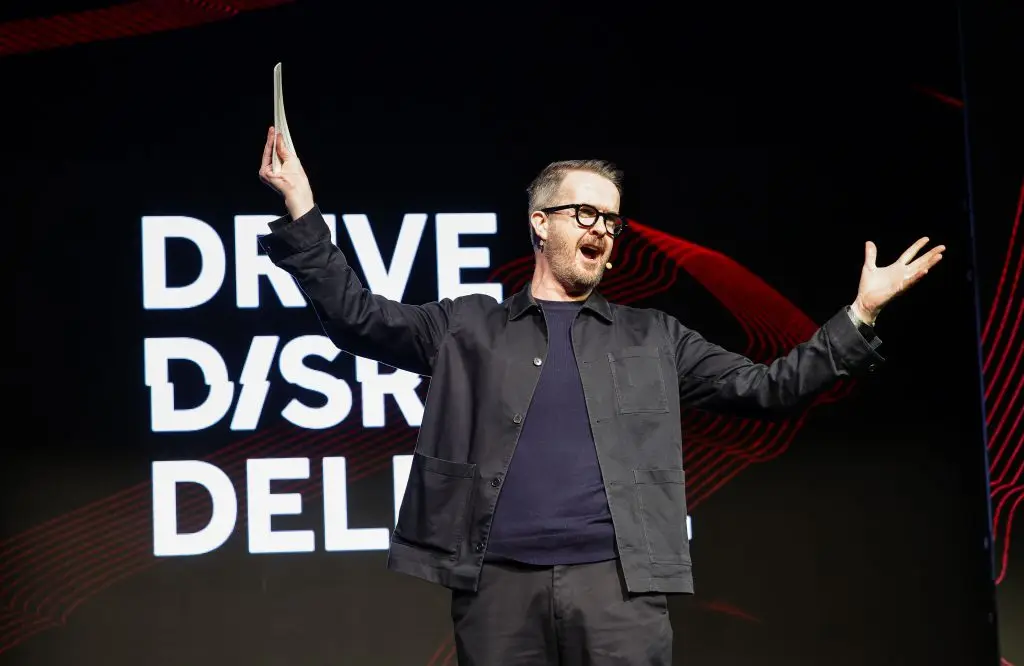 David Meade, MC and Host for Coca Cola HBC's National Event. ICC, Belfast, NI. 2026