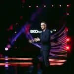 David Meade on Stage for Darktrace AI-Powered Cybersecurity Event | David Meade Events